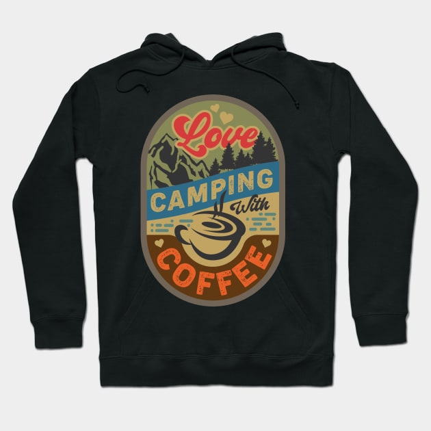 Love coffee Hoodie by Myartstor 